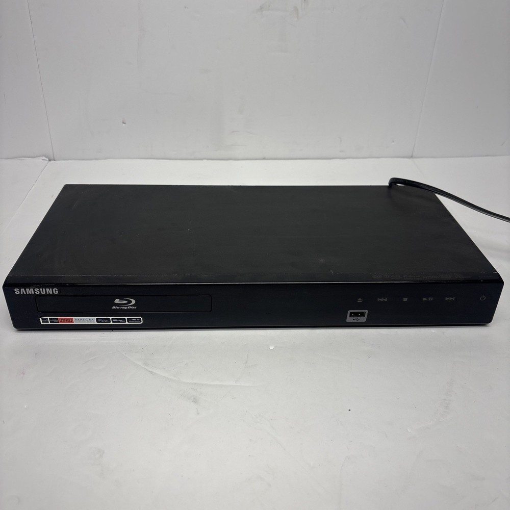 Samsung BD-P1590 Blu-Ray DVD Player Tested Fully Functional
