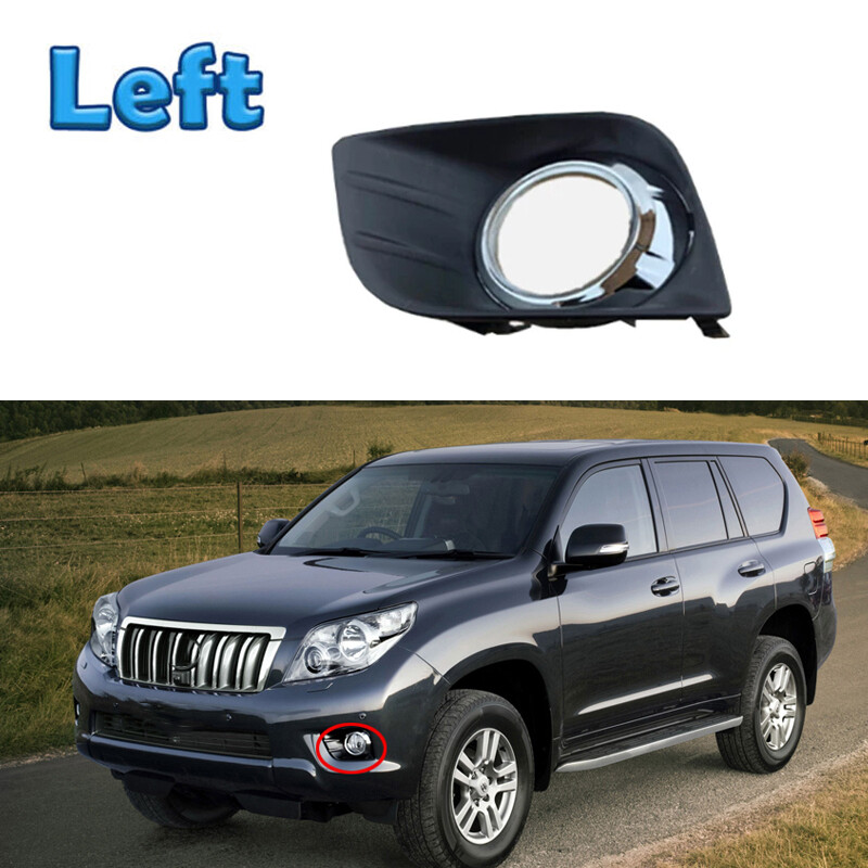 Front Bumper Fog Light Cover For Toyota Land Cruiser Prado 150 FJ150 2010-2013