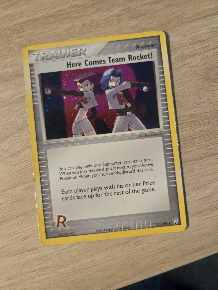 Here Comes Team Rocket! 111/109 Team Rocket Returns Holo