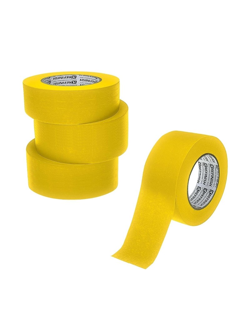 Painters Tape for Cars Vehicles Paint Tape Auto Body Yellow Masking Tape Heat Re