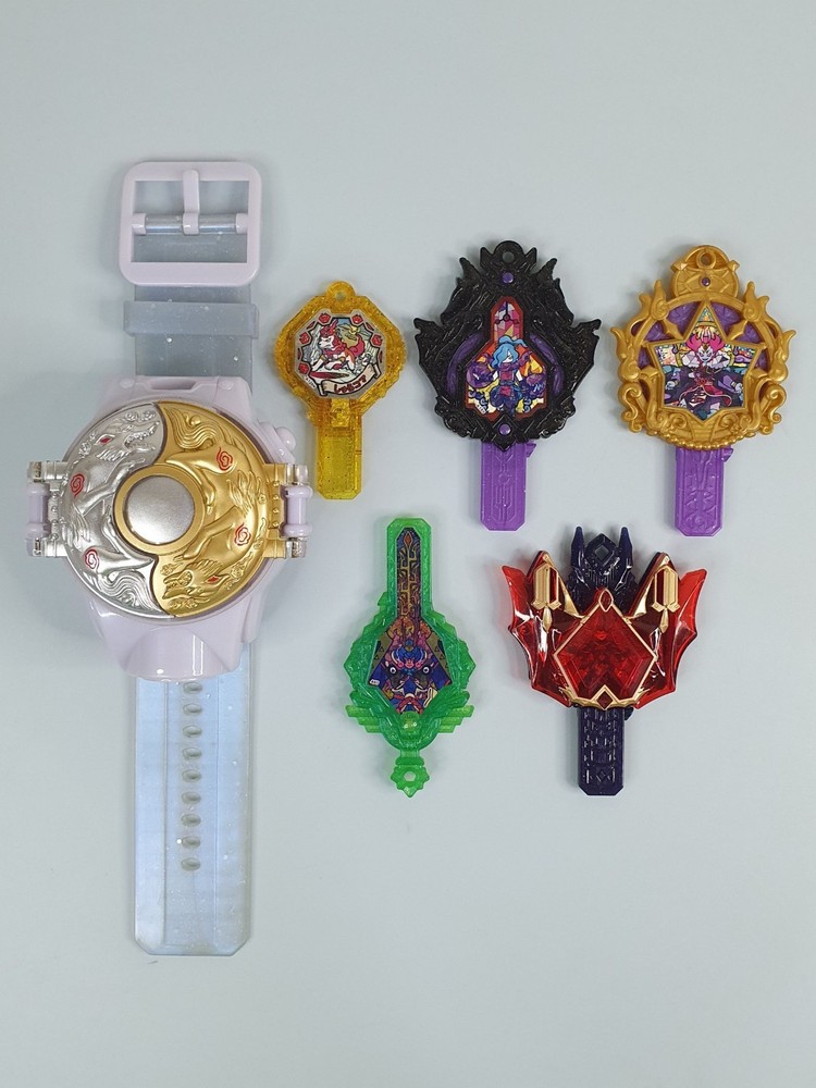 YoKai Watch ELDA V.5 with Legendary & 4 Yo-Kai Arks BANDAI Japan YKE19