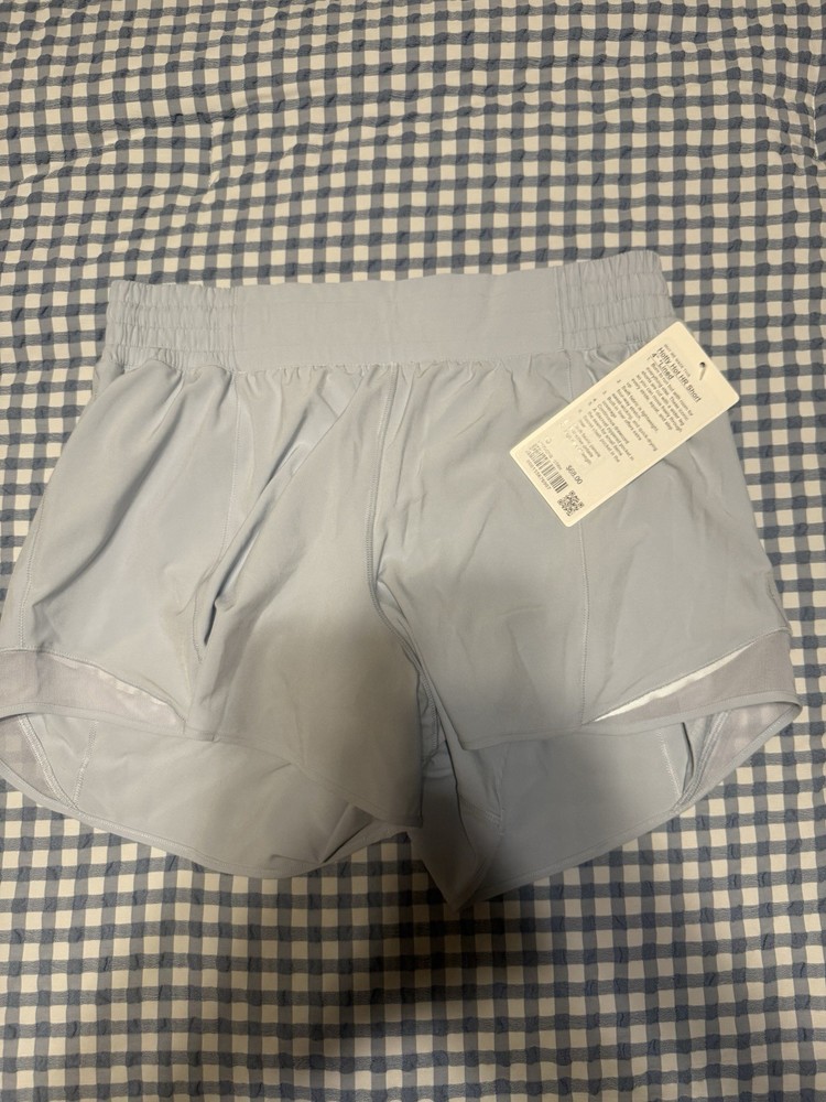 Lulemon Hotty-Hot high-rise shorts size L in starchy blue