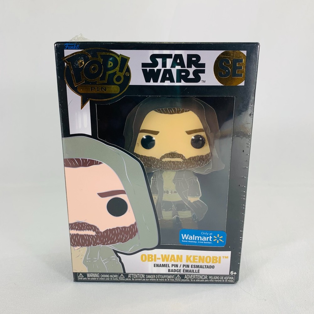 Funko Pop! Pin Star Wars: Obi-Wan Kenobi (Hooded) Walmart Exclusive