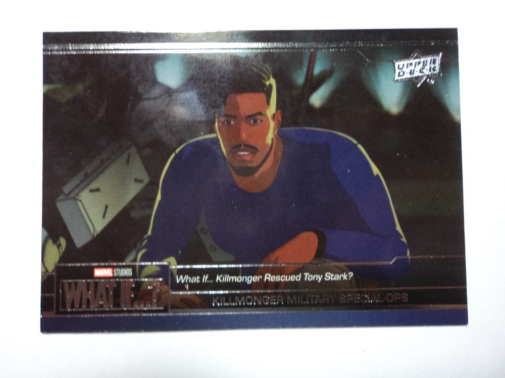 2023 Upper Deck Marvel What If Base Card #40 Killmonger Military SP-OP