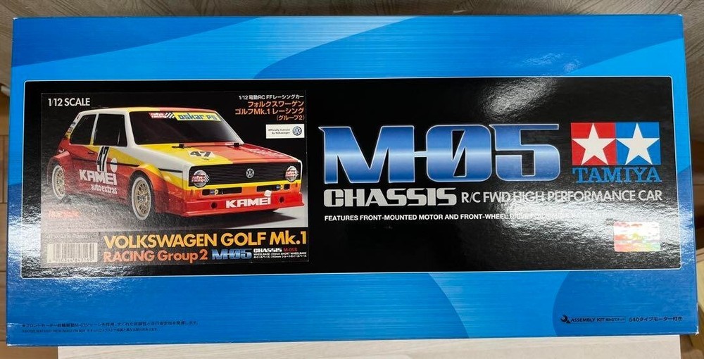 TAMIYA 47308 1/12 R/C FWD VOLKSWAGEN GOLF Mk.1 RACING Group 2