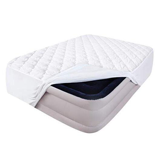 Queen Mattress Pad Thick Quilted Mattress Topper Microfiber Queen 15