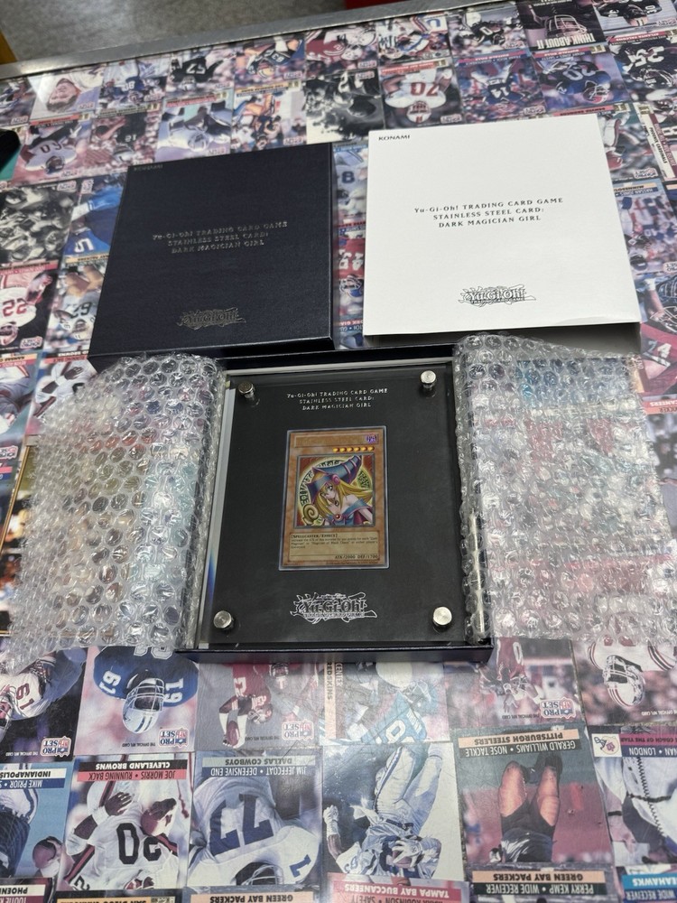 2024 Yu-Gi-Oh Dark Magician Girl Stainless Steel Limited Edition Card