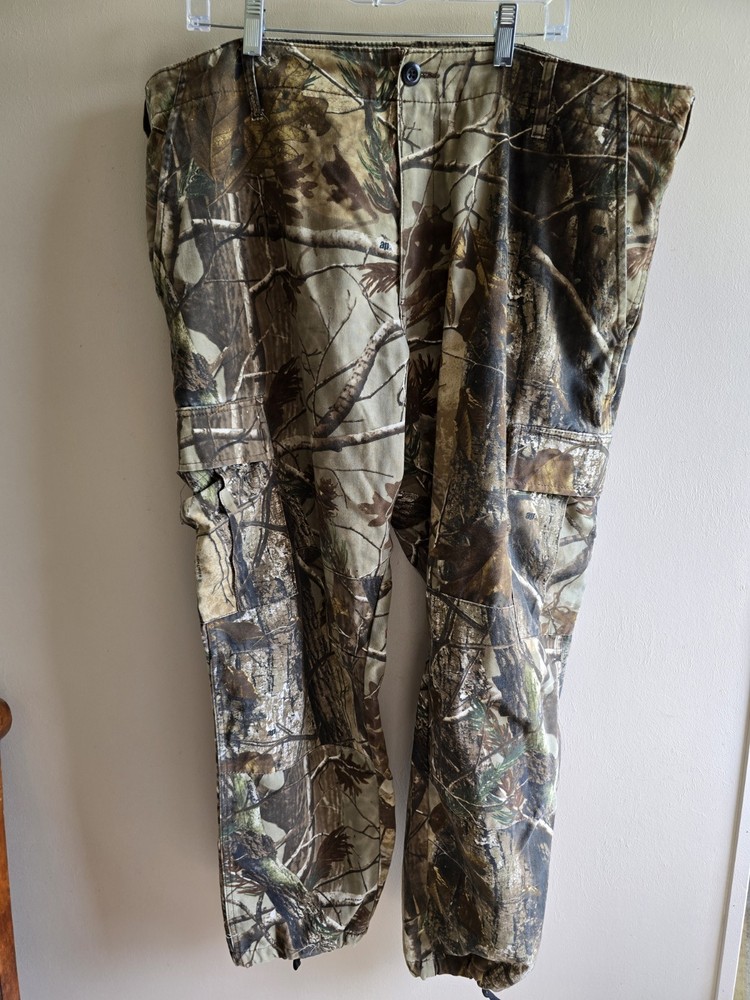 Men's Red Head Real Tree Camo Cargo Hunting Outdoor Pants Size  XL 44 X 32