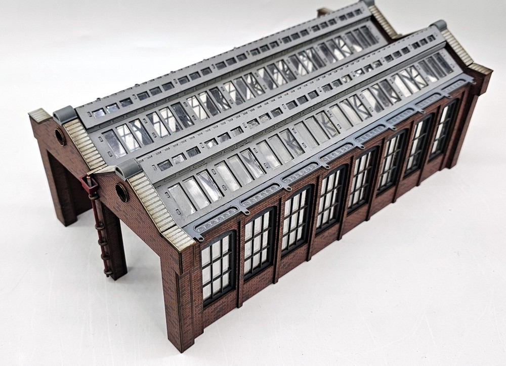 Modelux OO Gauge 'Derby' 2 Lane Engine Shed Kit