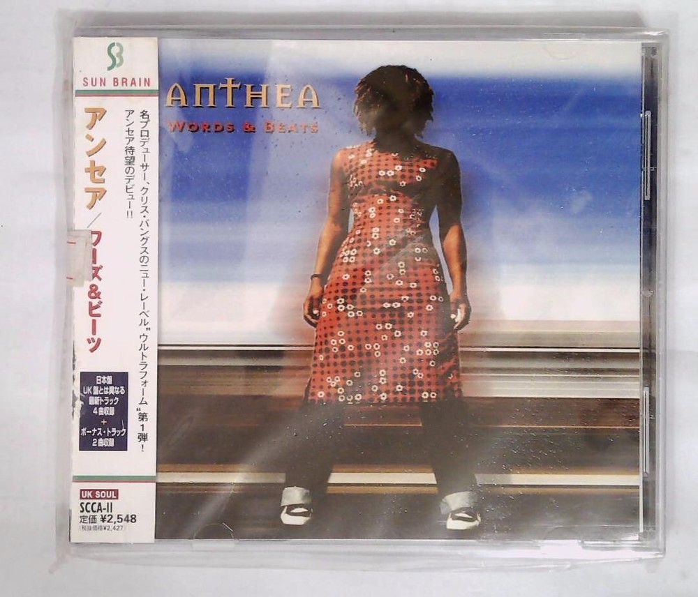 Anthea – Words & Beats SCCA-11 JAPAN CD OBI