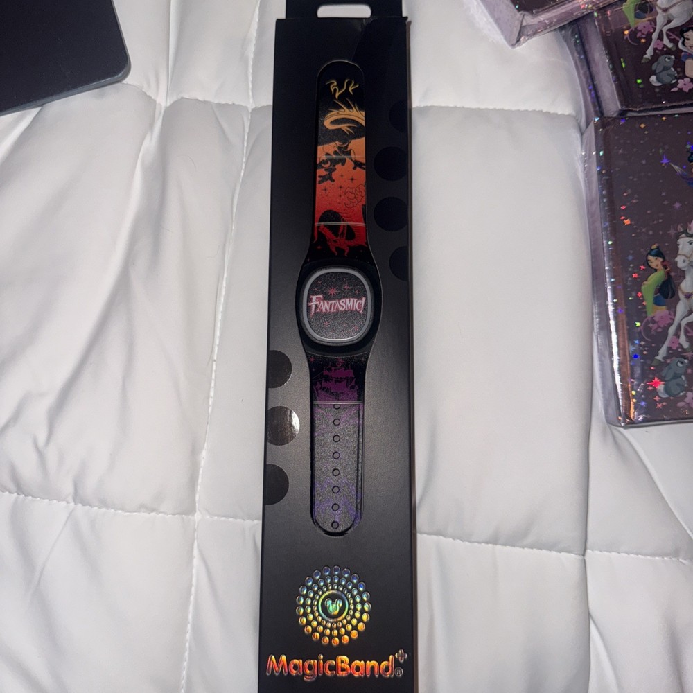 Fantasmic Magic Band+ Sorcerer Mickey Unlinked Disney Parks Black