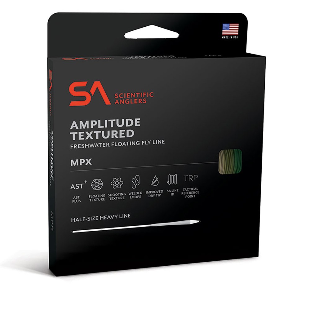 SA MPX Textured Tapered Fly Line for Enhanced Casting Performance  