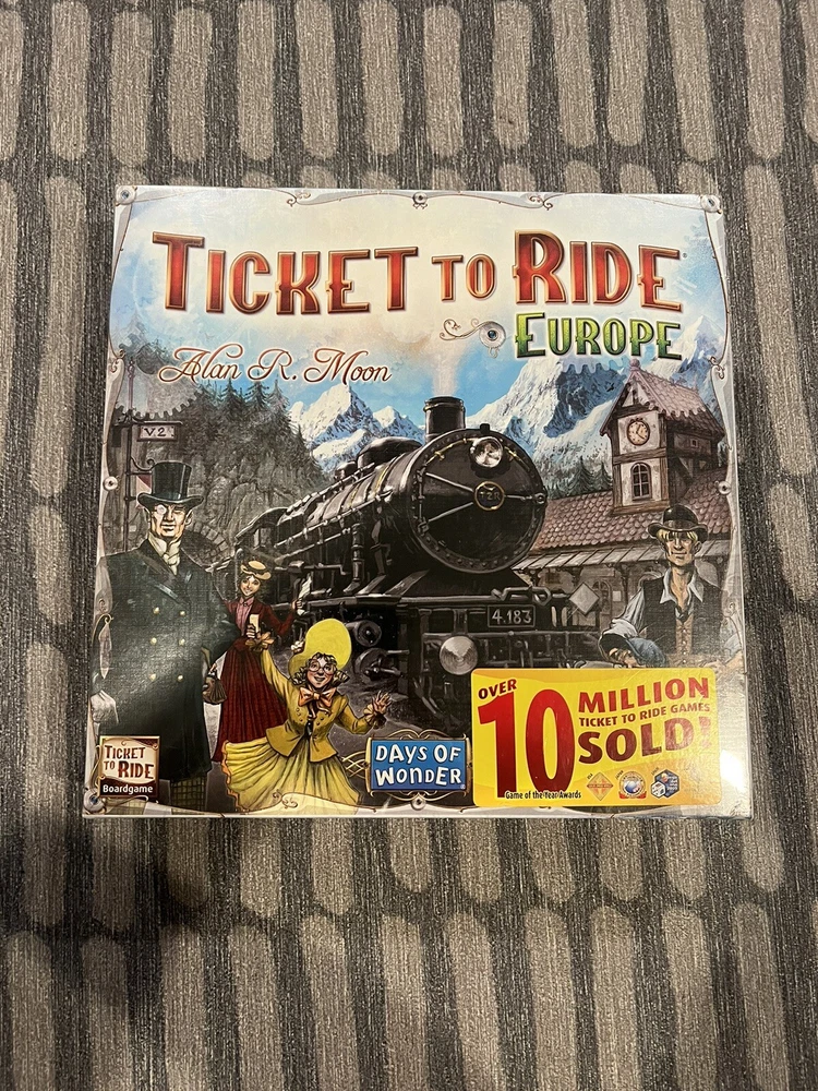 Ticket to Ride Europe Board Game by Days of Wonder