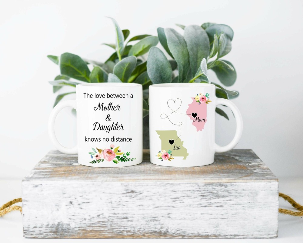 Mother Long Distance Mug For Mom Moving Away Mug Moving States Mug Mom Mother