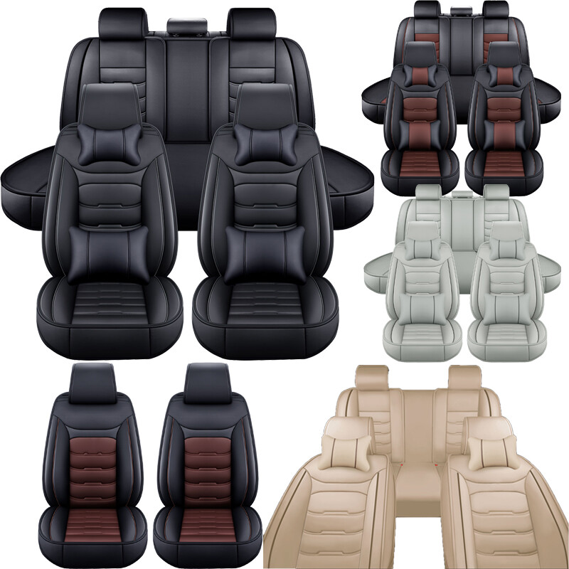 For Kia Sportage Optima Car Seat Covers Leather 2 or 5 Seat Cover Set Protectors