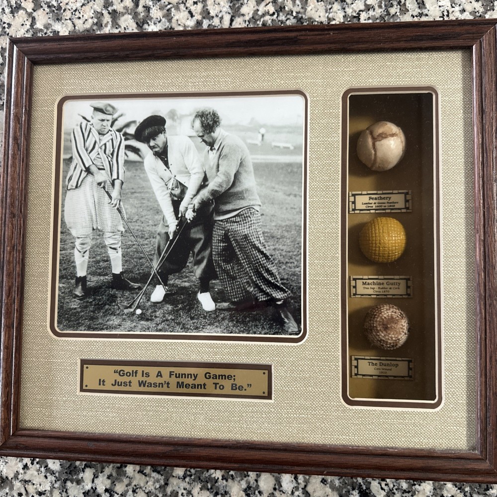 Three Stooges Golf Ball Memorabilia National Golf Classics