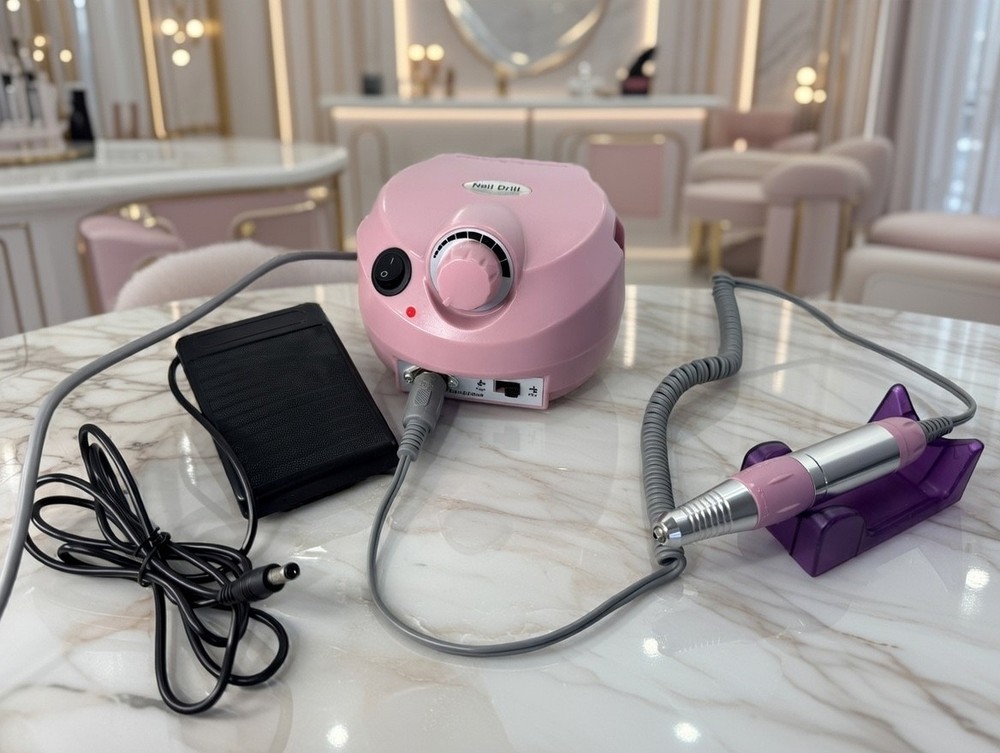 Nail Drill With Foot Pedal Professional Manicure Pedicure Tool Nail Drill Nails