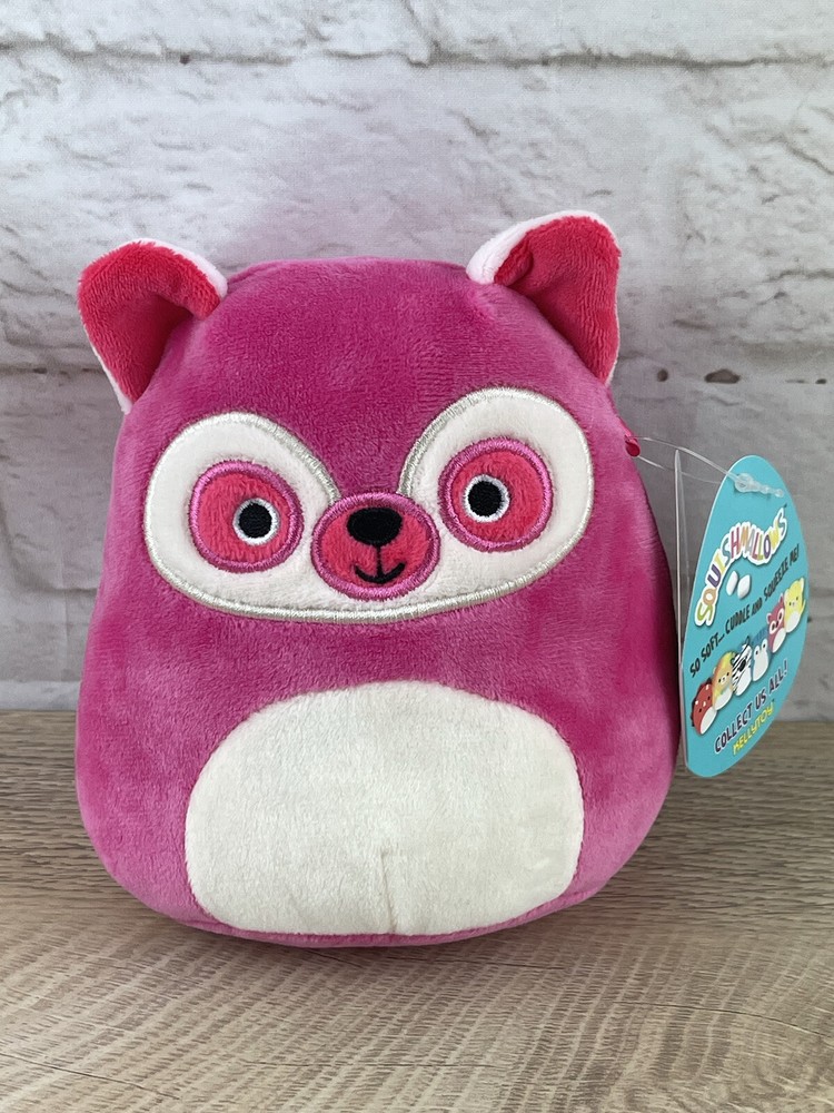 Squishmallows 8-Inch Lucia The Lemur Soft Plush Stuffed Animal Toy  