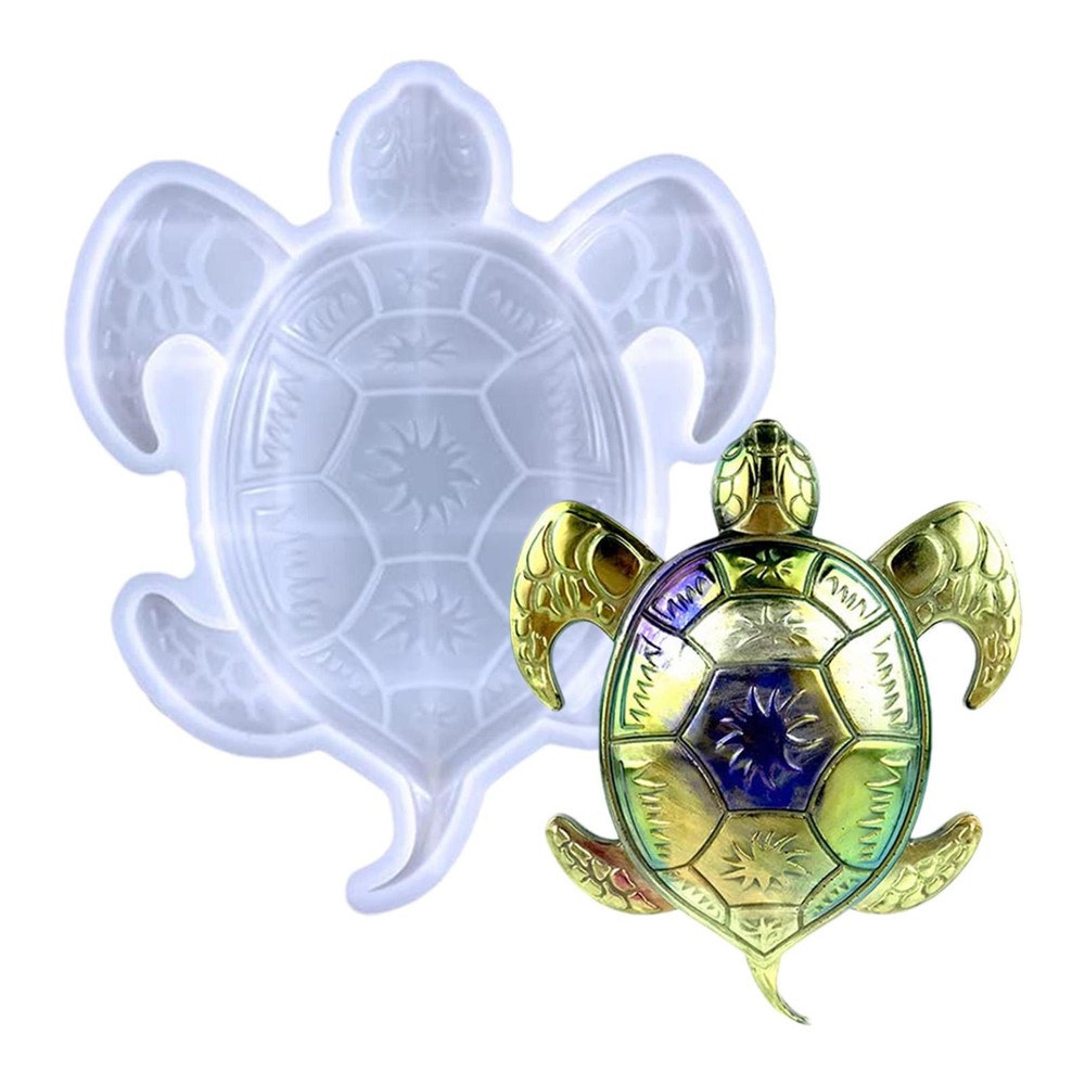 Resin Casting Mold Epoxy Mould Silicone Sea Turtle Making Tool Craft