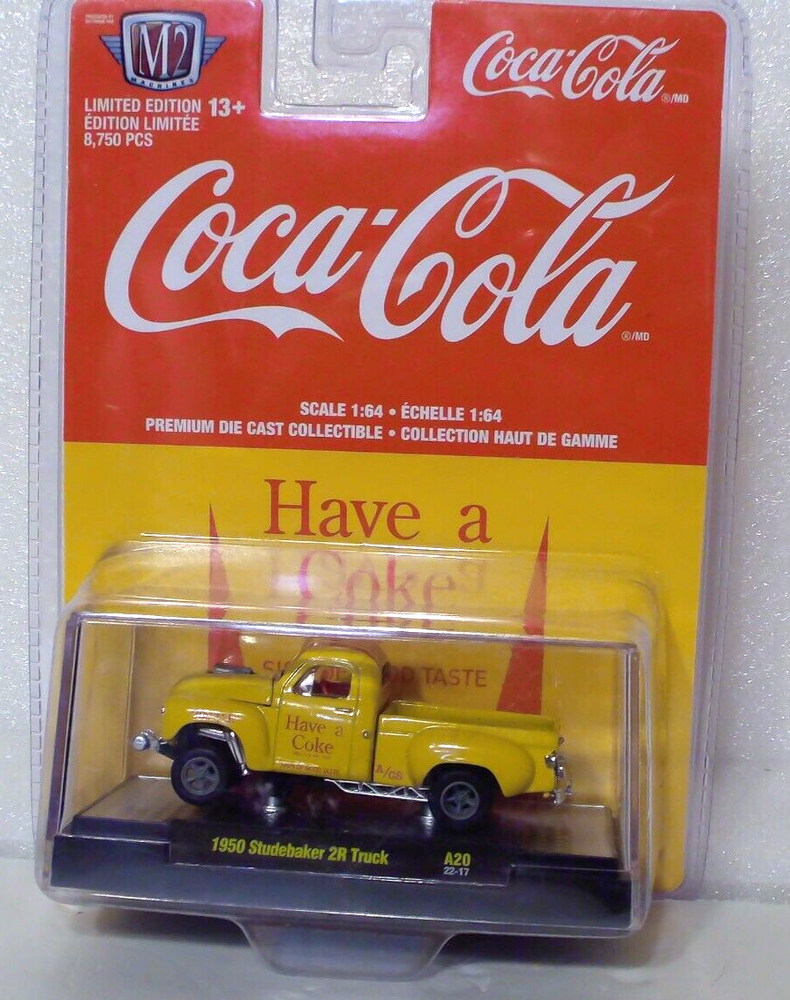 M2 Machines Coca Cola 1950 Studebaker 2R Truck 1:64 Diecast