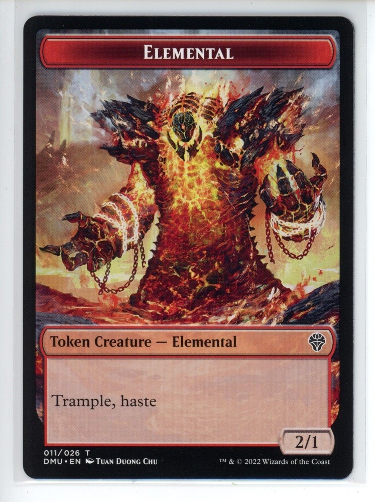 ELEMENTAL TOKEN Dominaria United #11 DMU(NM+)(MTG)