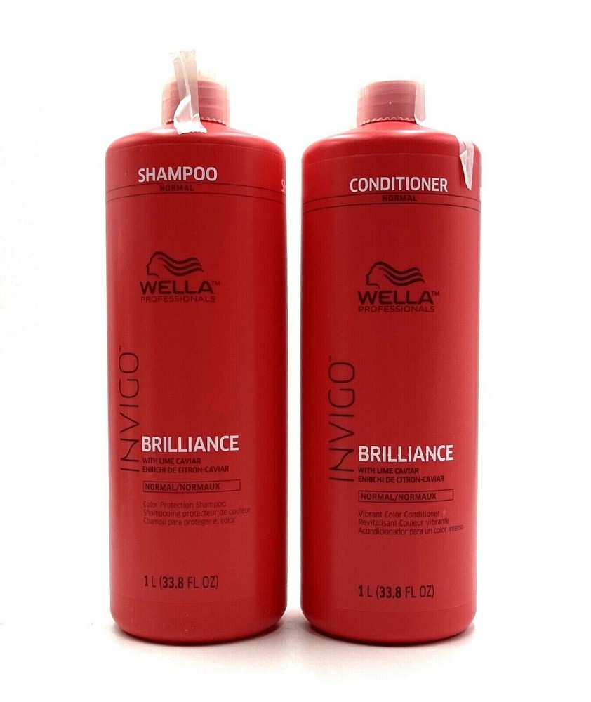 Wella Invigo Brilliance  Shampoo & Conditioner/Normal Hair 33.8 oz