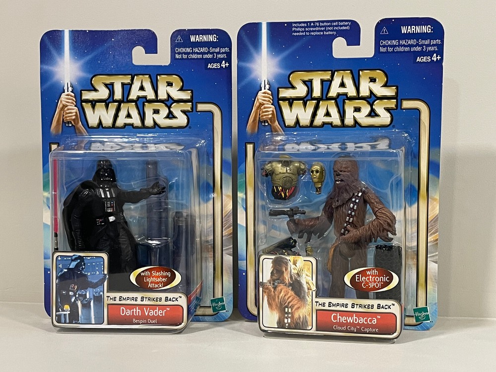 Star Wars Empire Strikes Back Darth Vader Bespin Duel 30 Chewbacca Capture 38