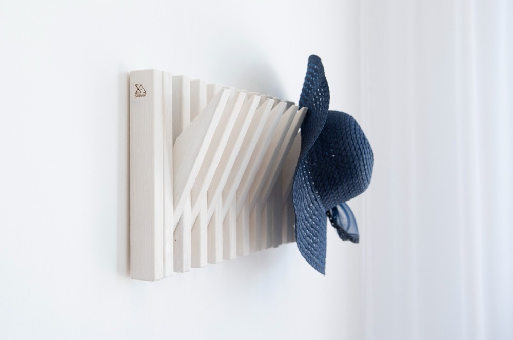 Handmade Wood Hanger Indoor Outdoor  Use - Bio Oil  - Sun & Rain Resistant