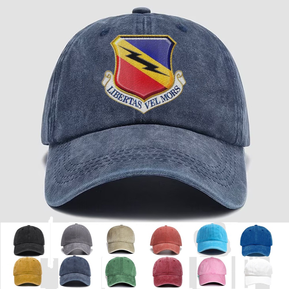 Custom Personalization Embroidered Hat 388th Fighter Wing, Veteran Cap, Gift