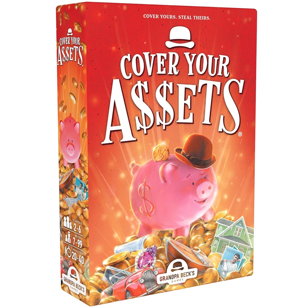 Cover Your Assets Card Game | from The Creators of Skull King | Easy to Learn...