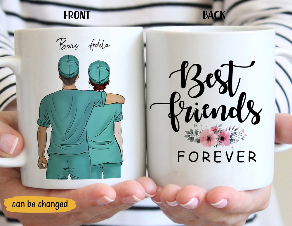 Besties Forever Mug Bestie Mug Bestie Custom Mug Best Friend Mug Personalized