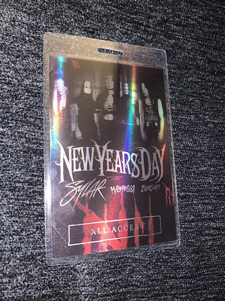 NEW YEARS DAY ALL ACCESS Backstage Pass-image