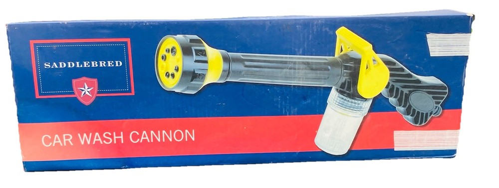 Saddlebred Foam Blaster Car Wash Cannon Spray Nozzle Hose Attachment New in Box