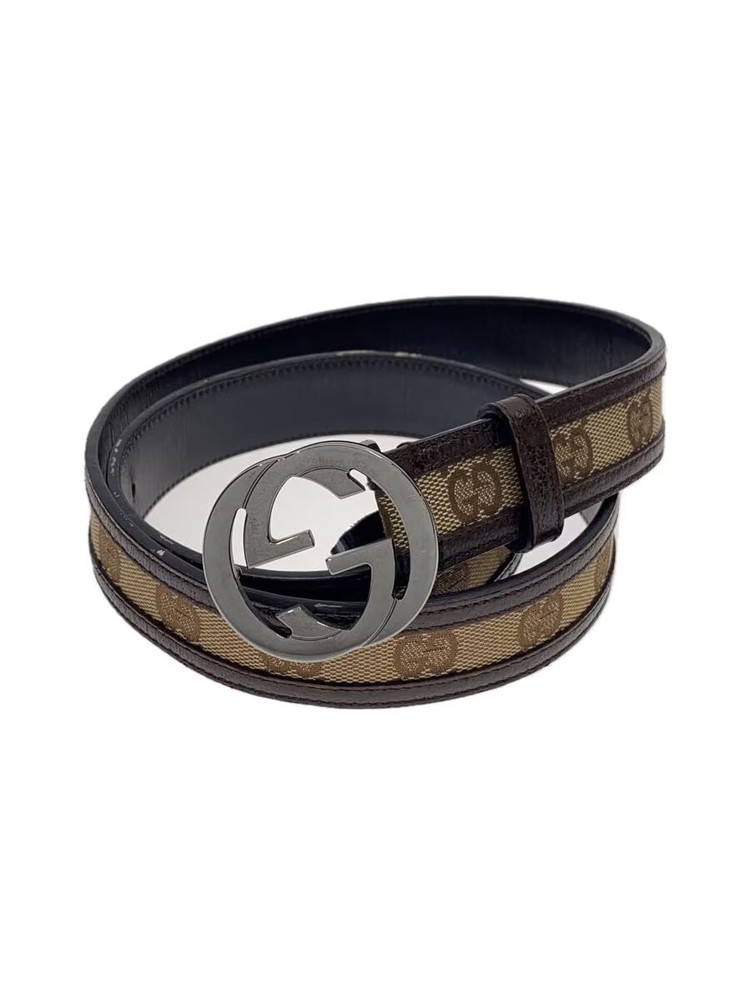 GUCCI Belt -- BRW All-Over Print Men's
