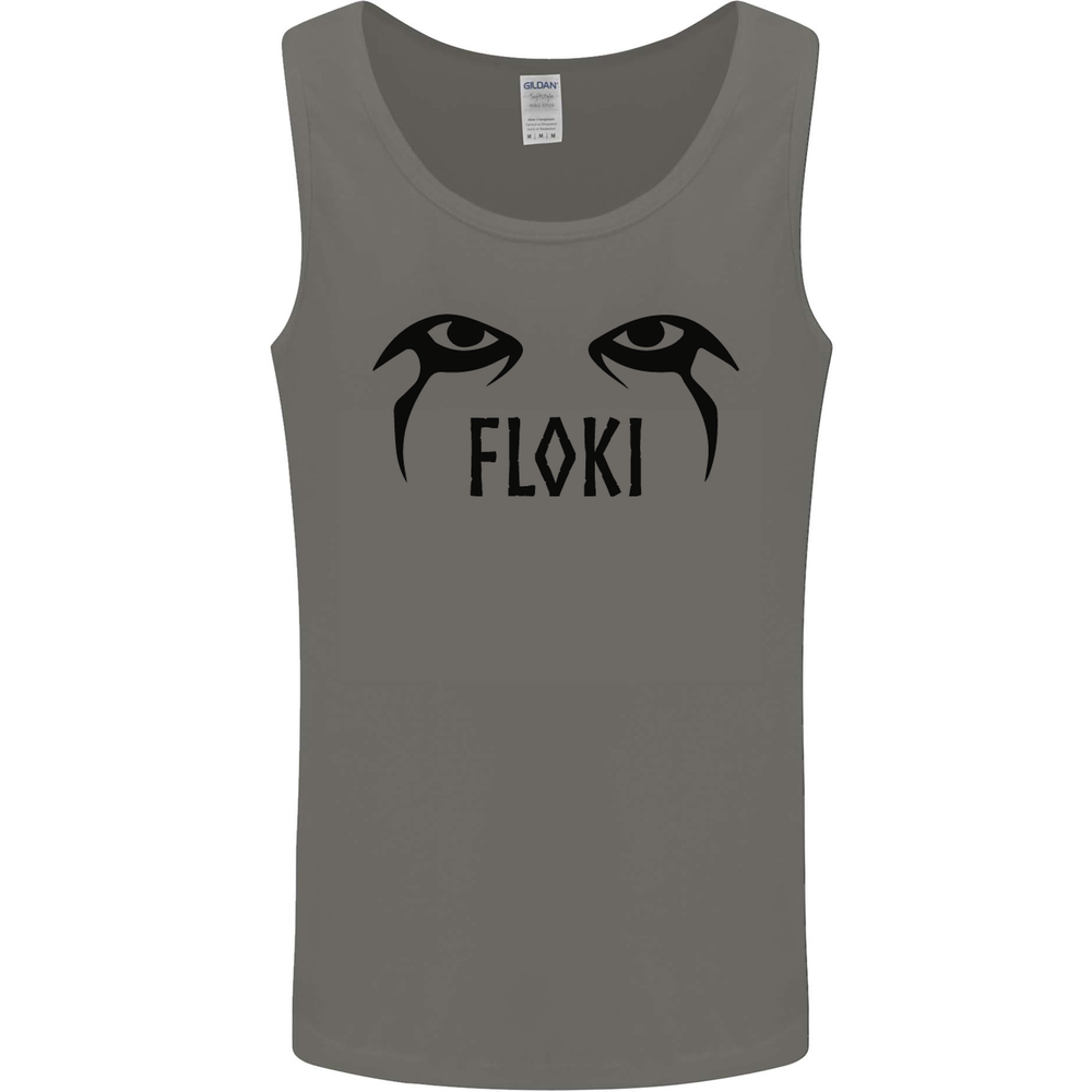 Floki Eyes Vikings Valhalla Odin Mens Vest Tank Top