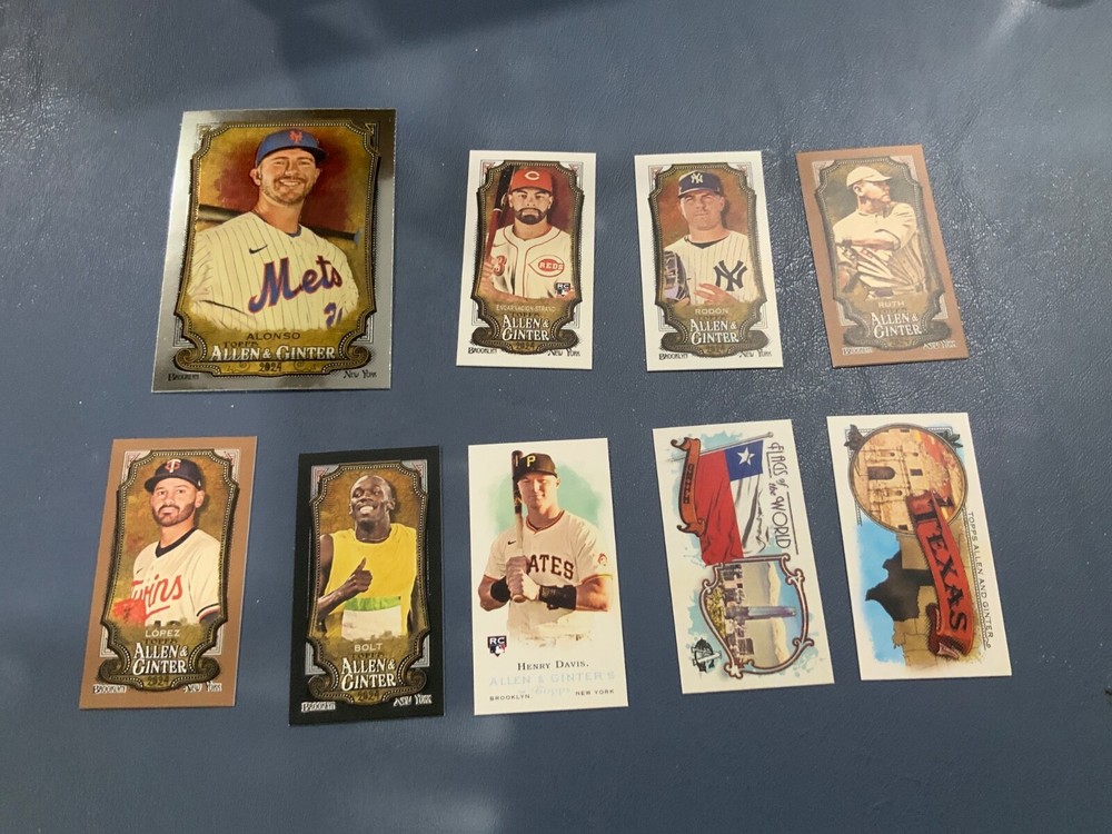 2024 ALLEN & GINTER INSERTS CHROME MINI YOU PICK COLLECTION