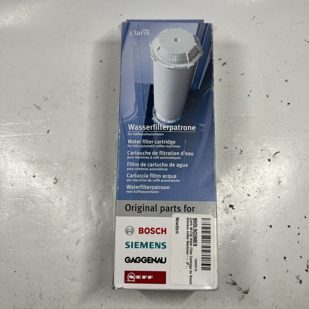 CLARIS Bosch Siemens Coffee Machine Water Filter (NEW) 461732 (1 Filter)