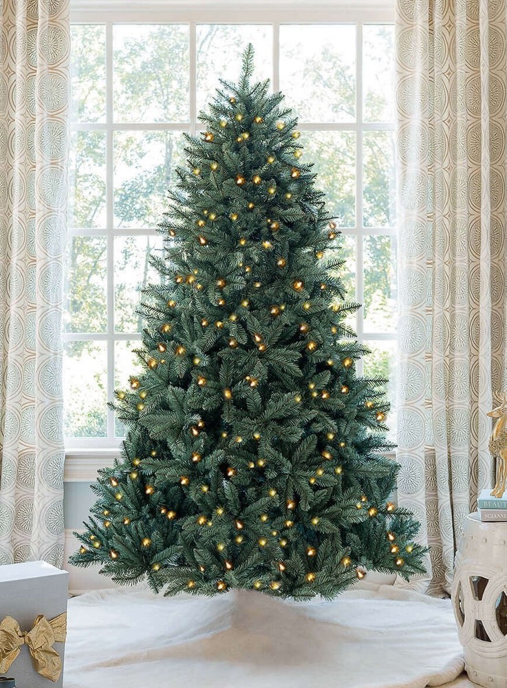 Best Choice Products Artificial Christmas Tree, 6ft Premium Unlit Hinged Design