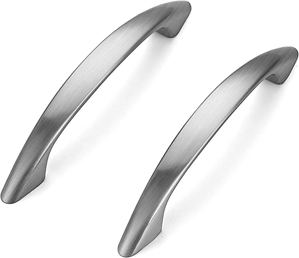 5 Pack 3 Inch Kitchen Cabinet Handles Satin Nickel Cabinet Pulls Brushe