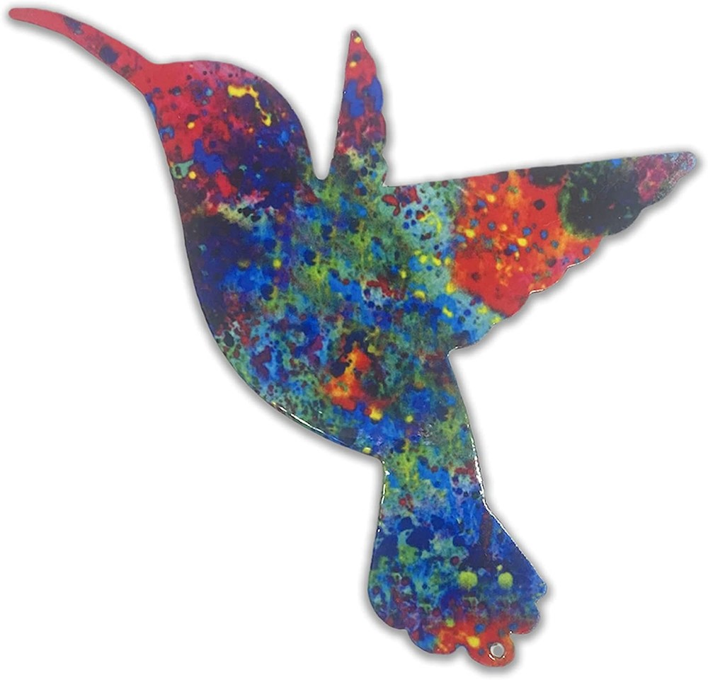 Sonoran Souvenirs Dreamy Opal Hummingbird Magnetic Screen Door Mesh Saver - H...
