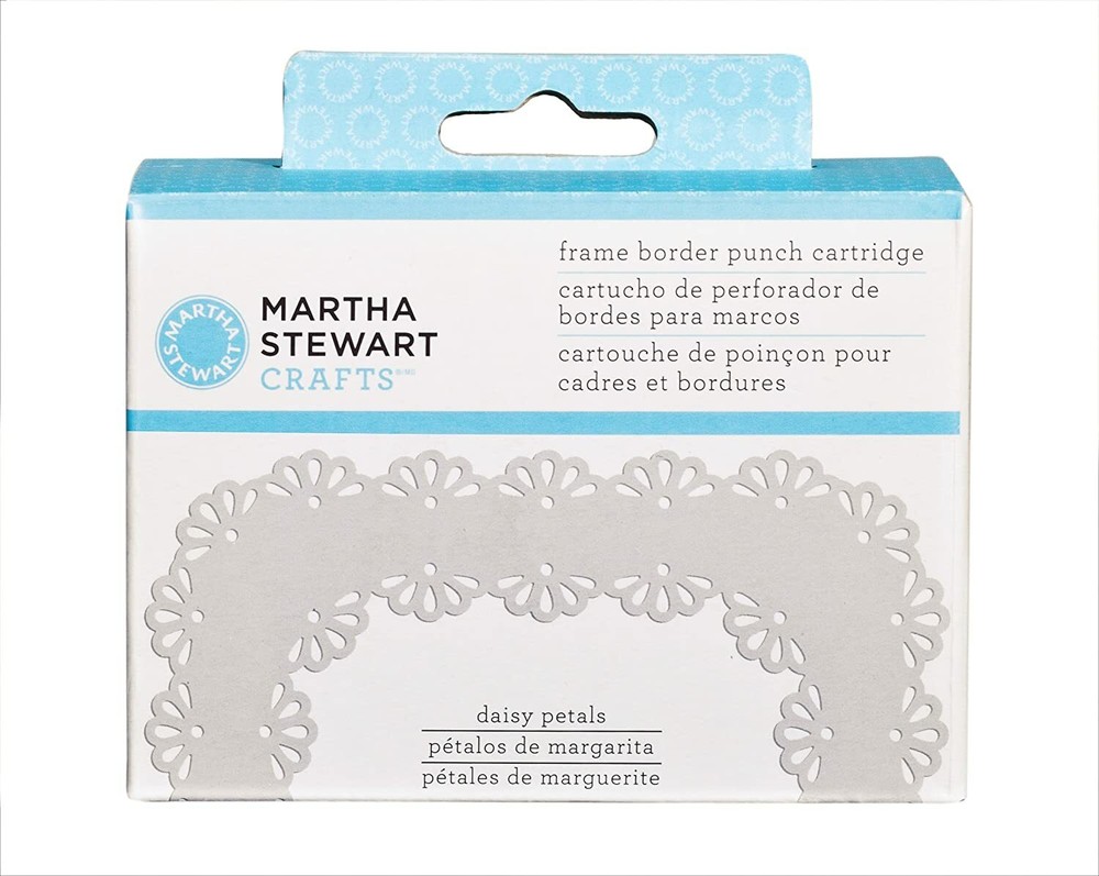 NEW Martha Stewart Punch Crafts Frame Border Cartridge Daisy Petals SEALED