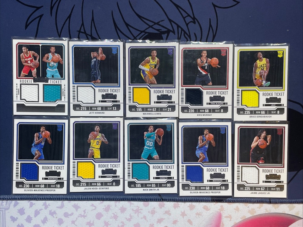 2002-25 Panini+UpperDeck&Topps Basketball 🏀 88 Patch/Relic & Game Used Card Lot