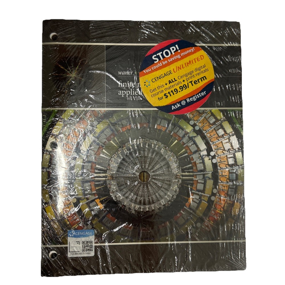Bundle: Finite Mathematics and Applied Calculus, Loose-Leaf Version, 7th +...