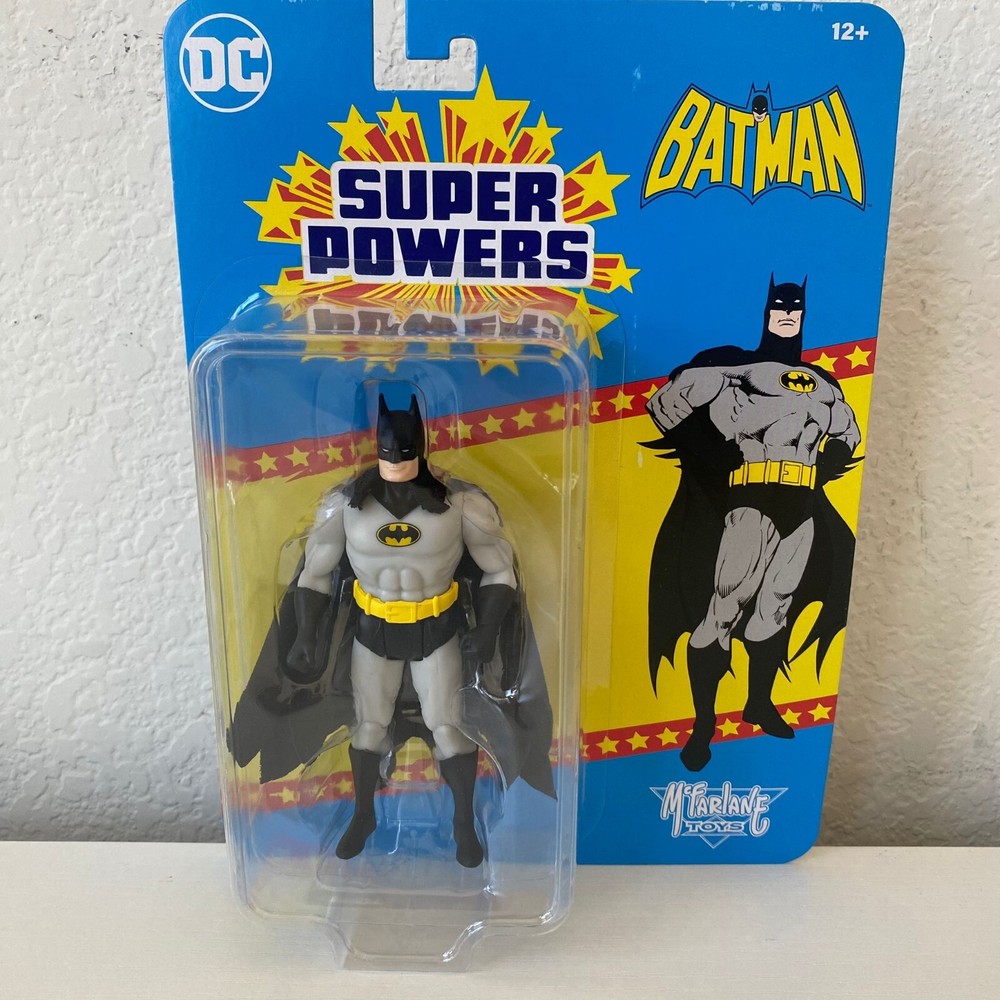 McFarlane Toys DC Super Powers Batman Black and Grey