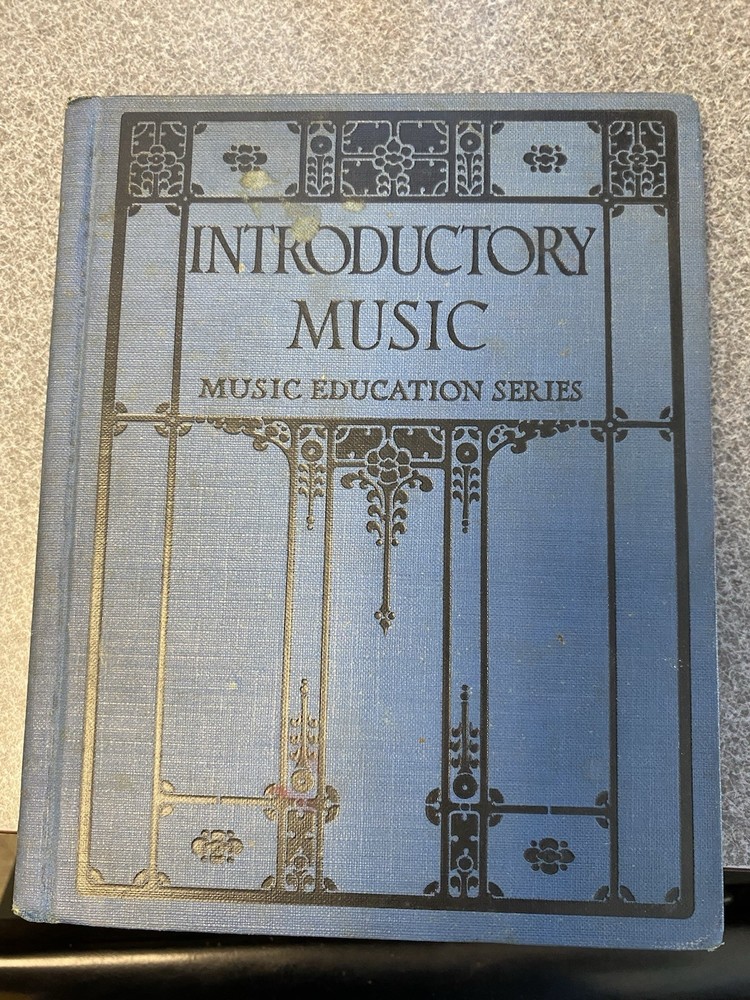 (Rare) Introductory Music, by Thaddeus P. Giddings, et. al. 1923.  Hardcover