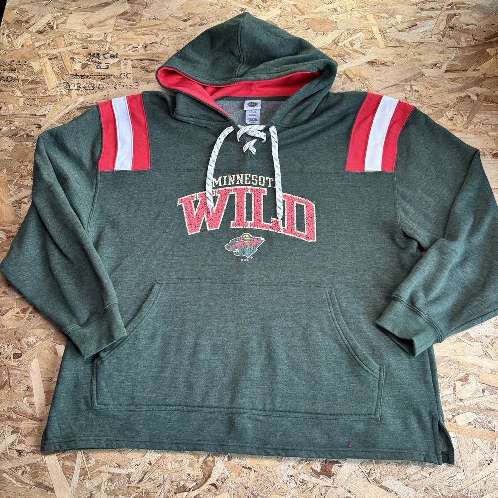 OFFICIAL LICENSED NHL PRODUCT- SIZE 2XL MINNESOTA WILD Hoodie