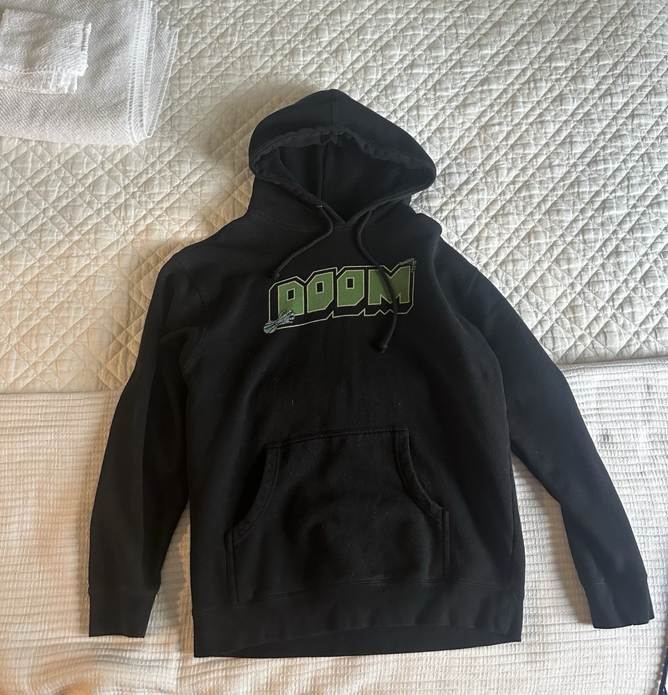 MF DOOM Hands Of Doom Black Hoodie Extremely Rare Collection