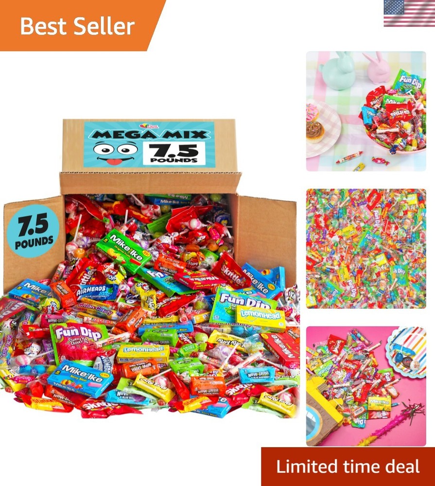 Back To School Bulk Candy - 7.5 Pounds - Halloween Bulk Candy - Assorted Pina...-image