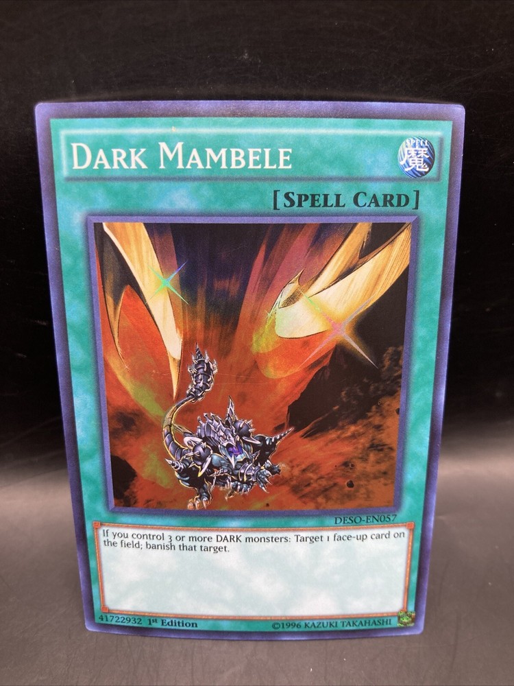 Dark Mambele DESO-EN057 1st Ed Destiny Soldiers Card  