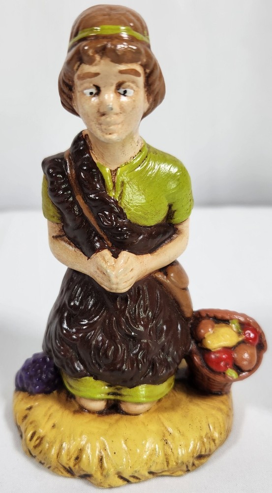 1973 Vintage Holland Mold Nativity Hand Painted Replacement Shepard Boy